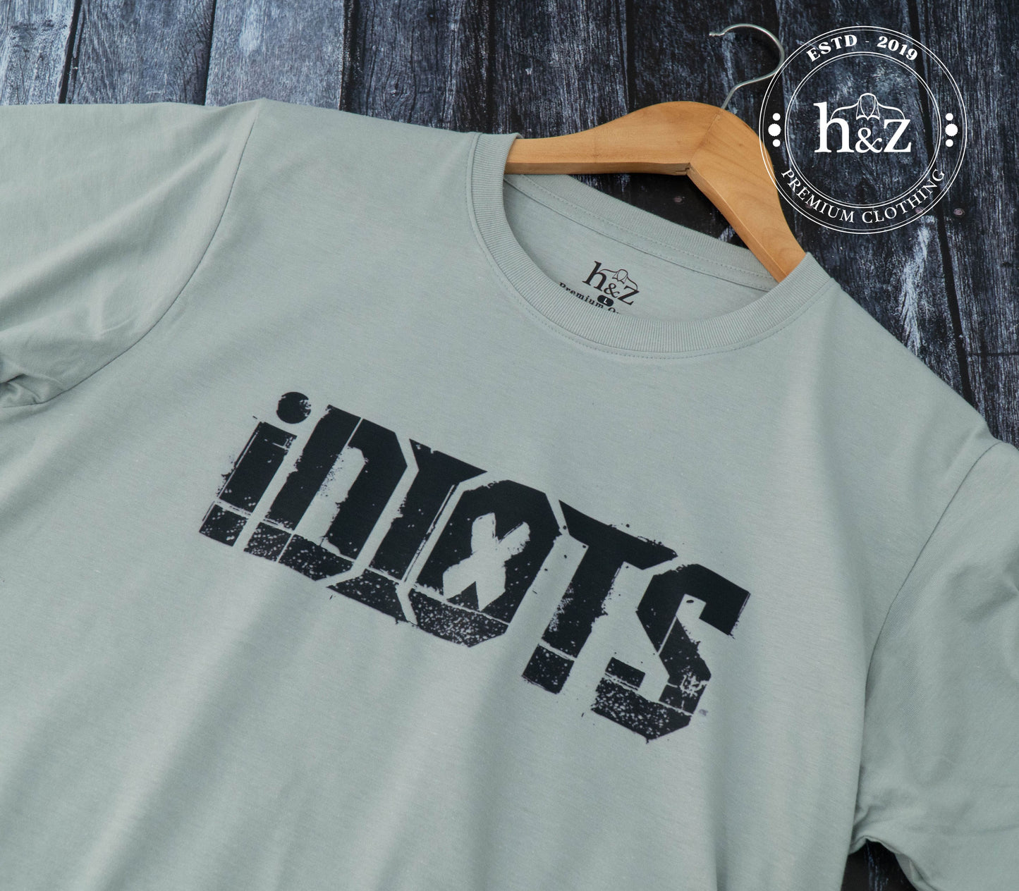 IDIOTS-Light Grey