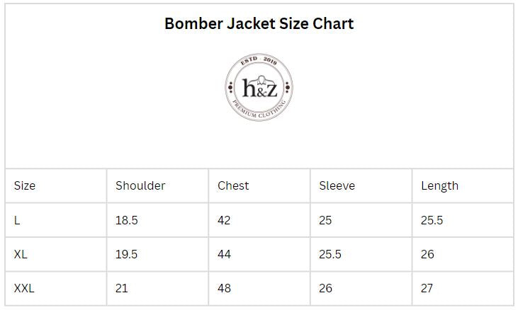 Bomber Jacket (J001) နက်ပြာ