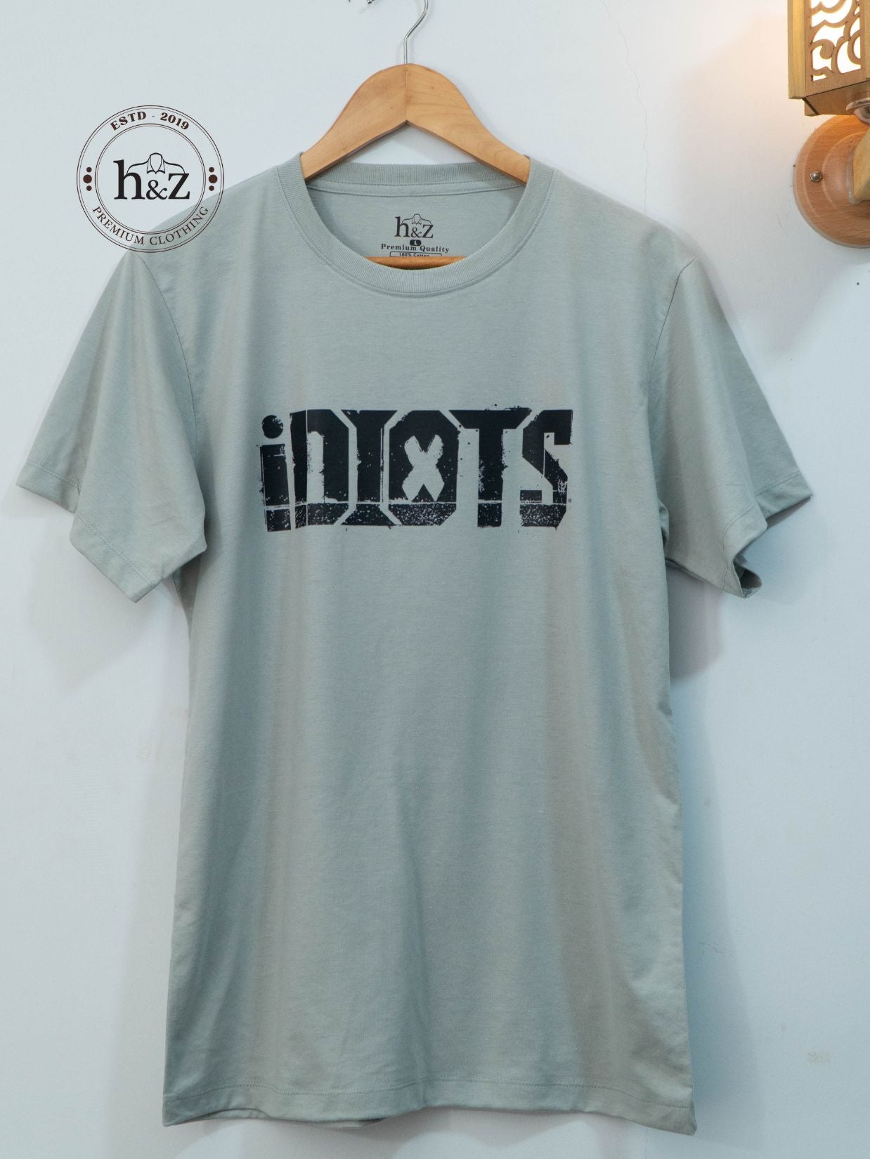 IDIOTS-Light Grey