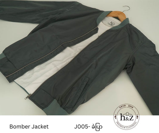 Bomber Jacket (J005) ခဲပြာ