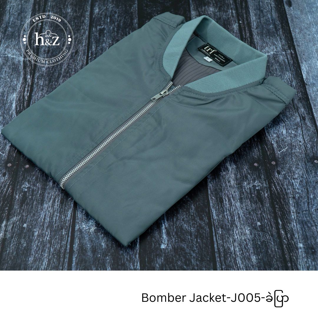 Bomber Jacket (J005) ခဲပြာ